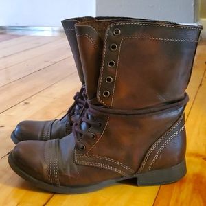Steve Madden leather dress boots